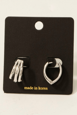 Lautered Hinge Hoop Earrings