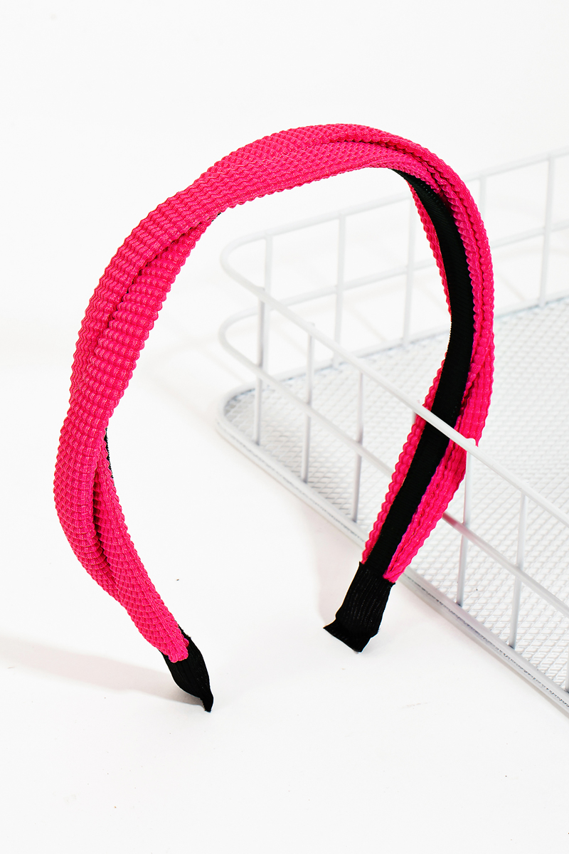 Thin Rib Twist Headband