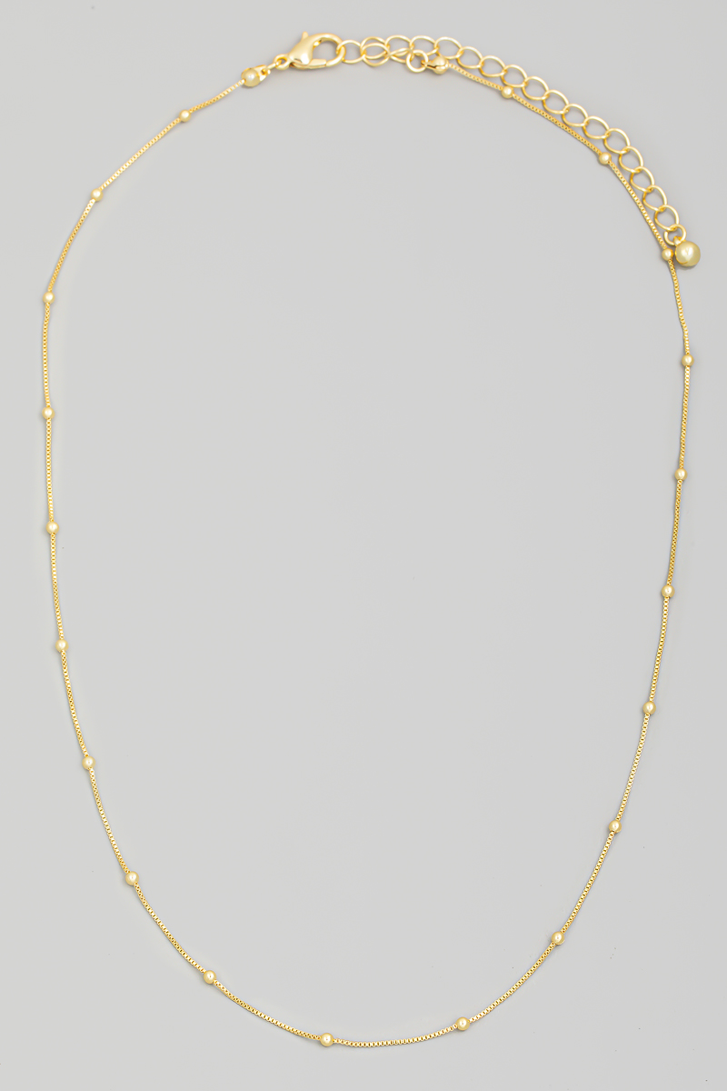 Dainty Box Classic Chain Necklace
