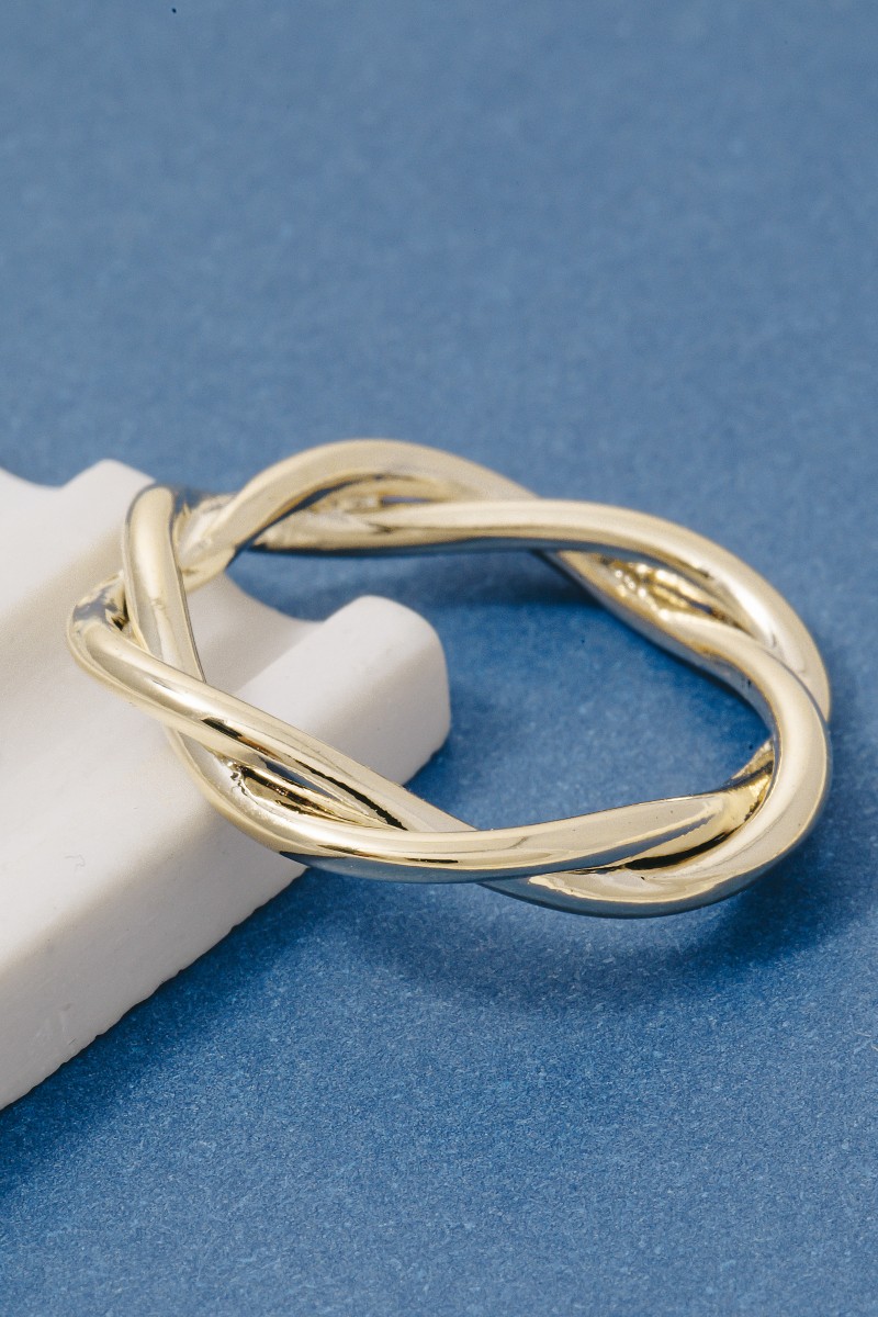 Simple Woven Bands Band Ring