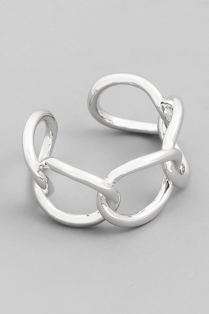 Circle Chain Link Ring