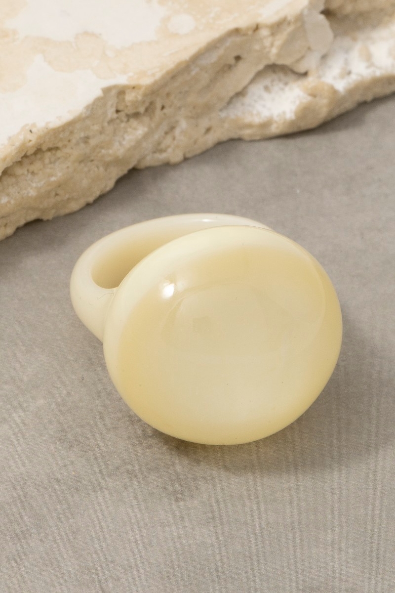 Resin Bubble Fashion Ring