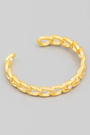 Delicate Chain Link Adjustable Fashion Ring