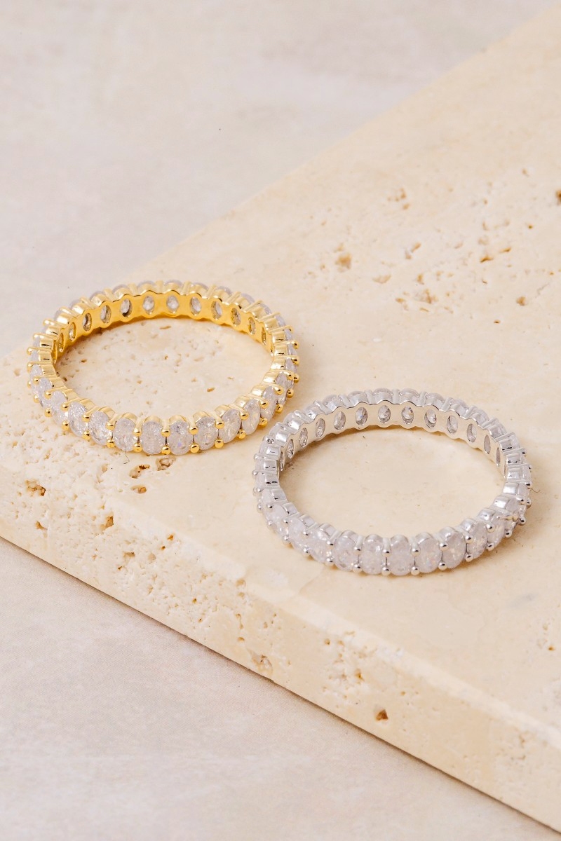 Cz Eternity Fashion Ring
