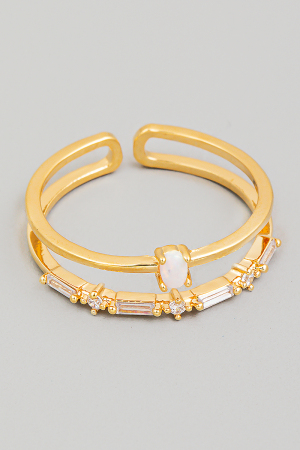 Double Band Fashion Ring