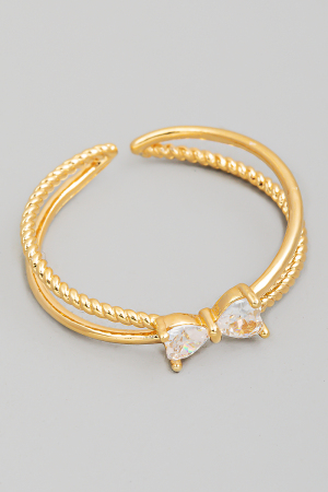 Ribbon Bow Ring