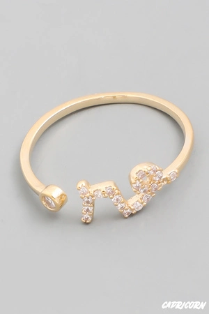 Capricorn Constellation Ring