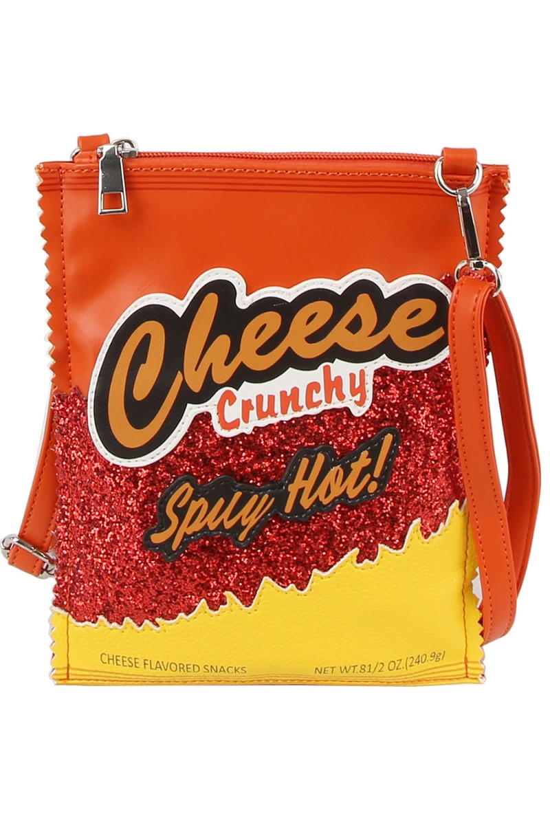 Cheese Crunchy Crossbody Bag