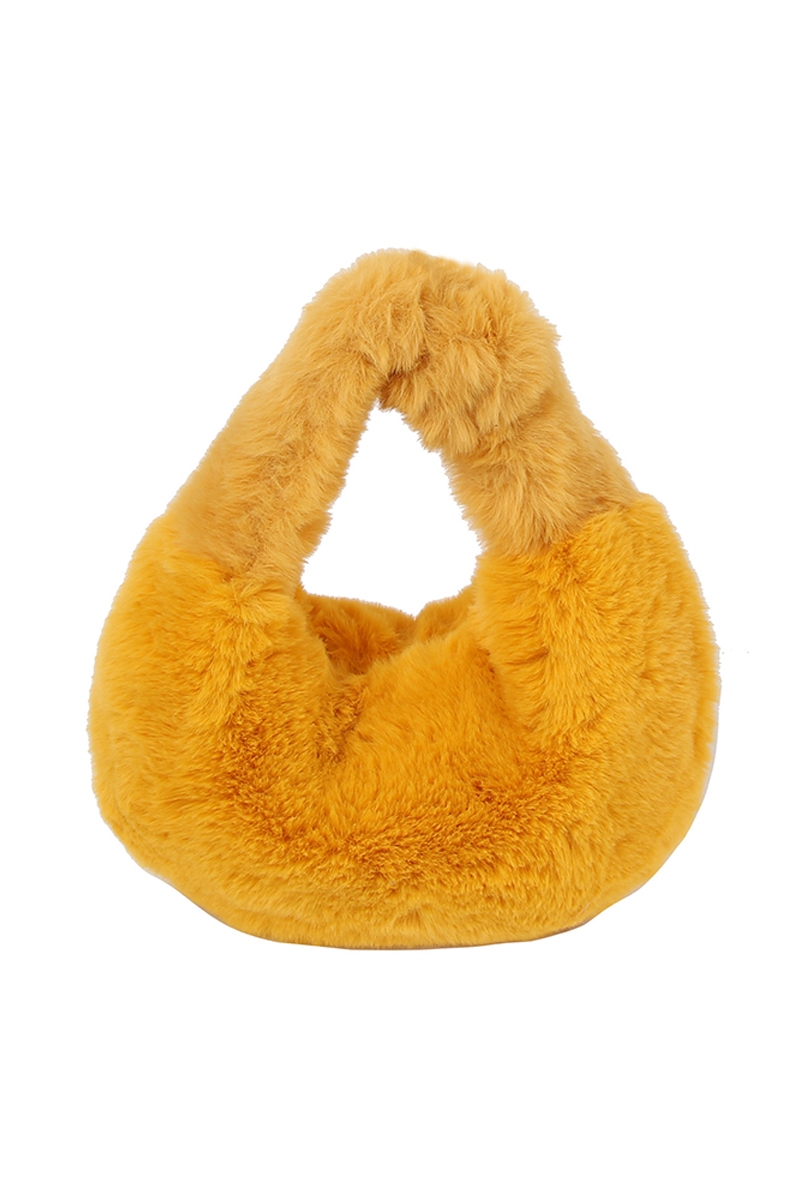 Mini Furry Fluffy Hand Bag