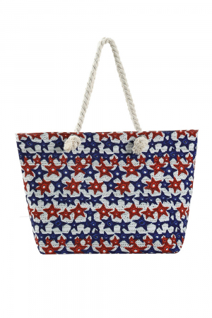 Fame Intricate Straw Weave Large Shoulder Bag