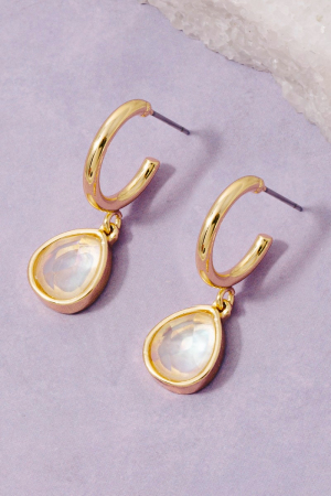 Mini Crystal Drop Dangle Earrings