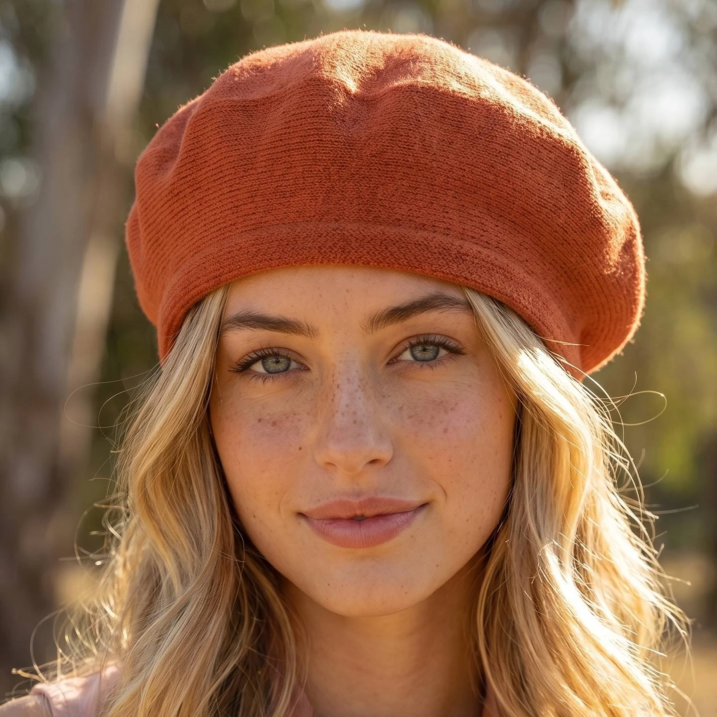 Solid Color Fashion Beret