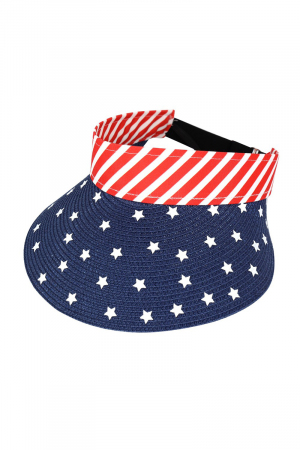 Stars And Stripes Sun Visor