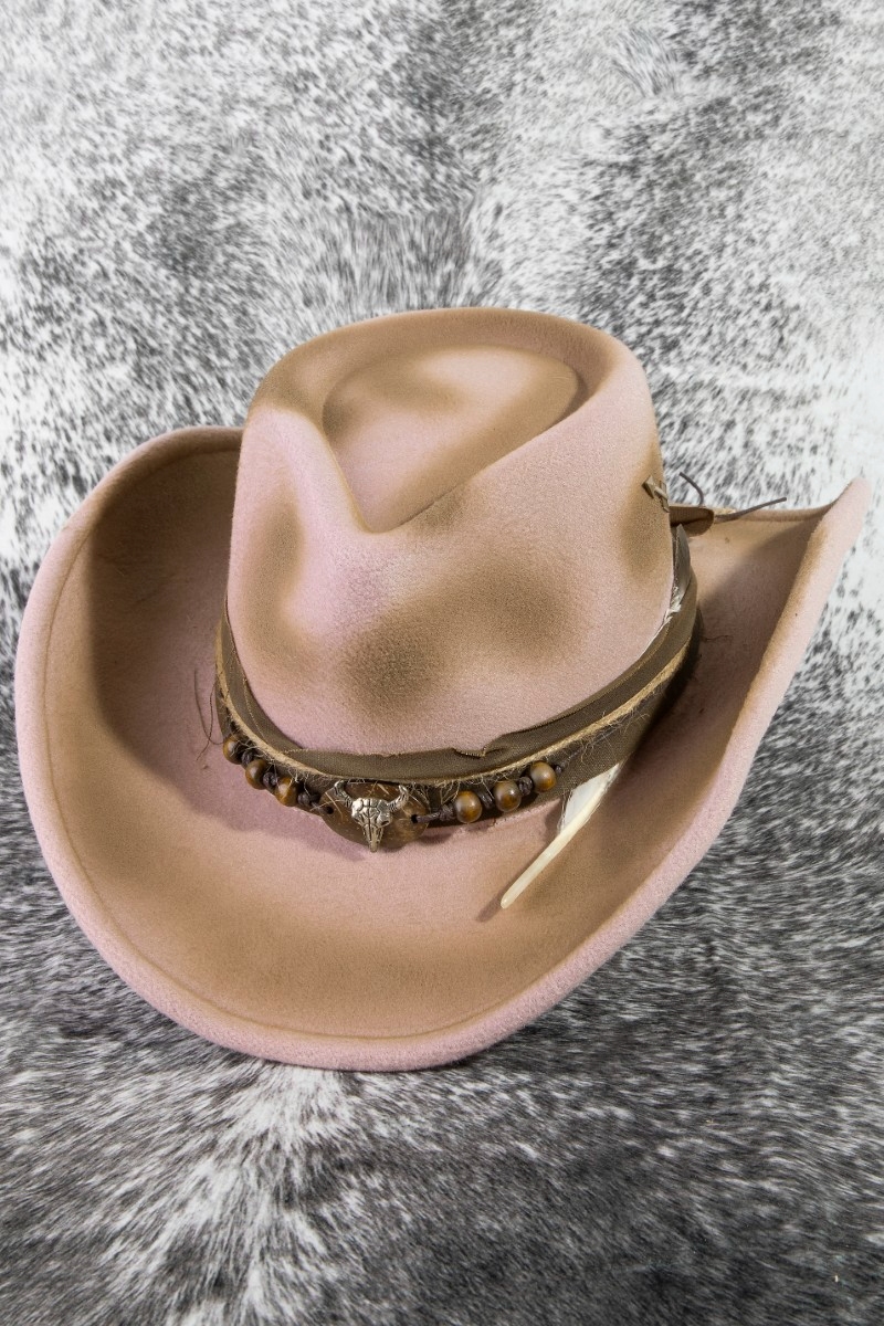Weathered Western Cowboy Hat
