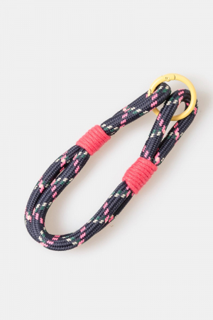 Layered Bungee Cord Bag Charm