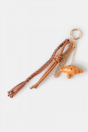 Cords Chain And Croissant Bag Charms
