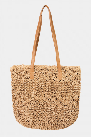 Ornate Braided Tote Bag
