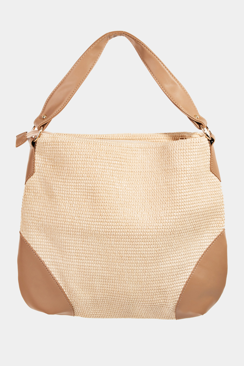 Braided Square Shoulder Bag
