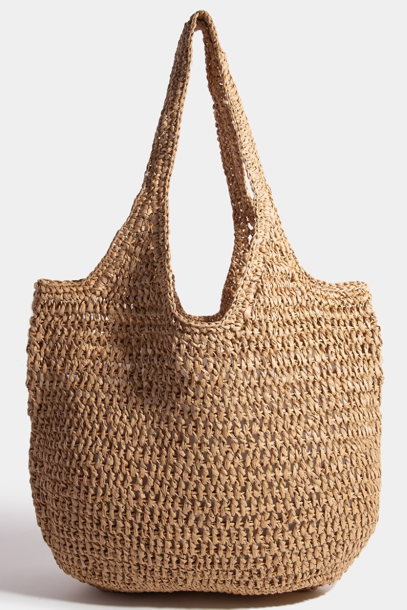 Large Braided Hobo Shoulder Bag