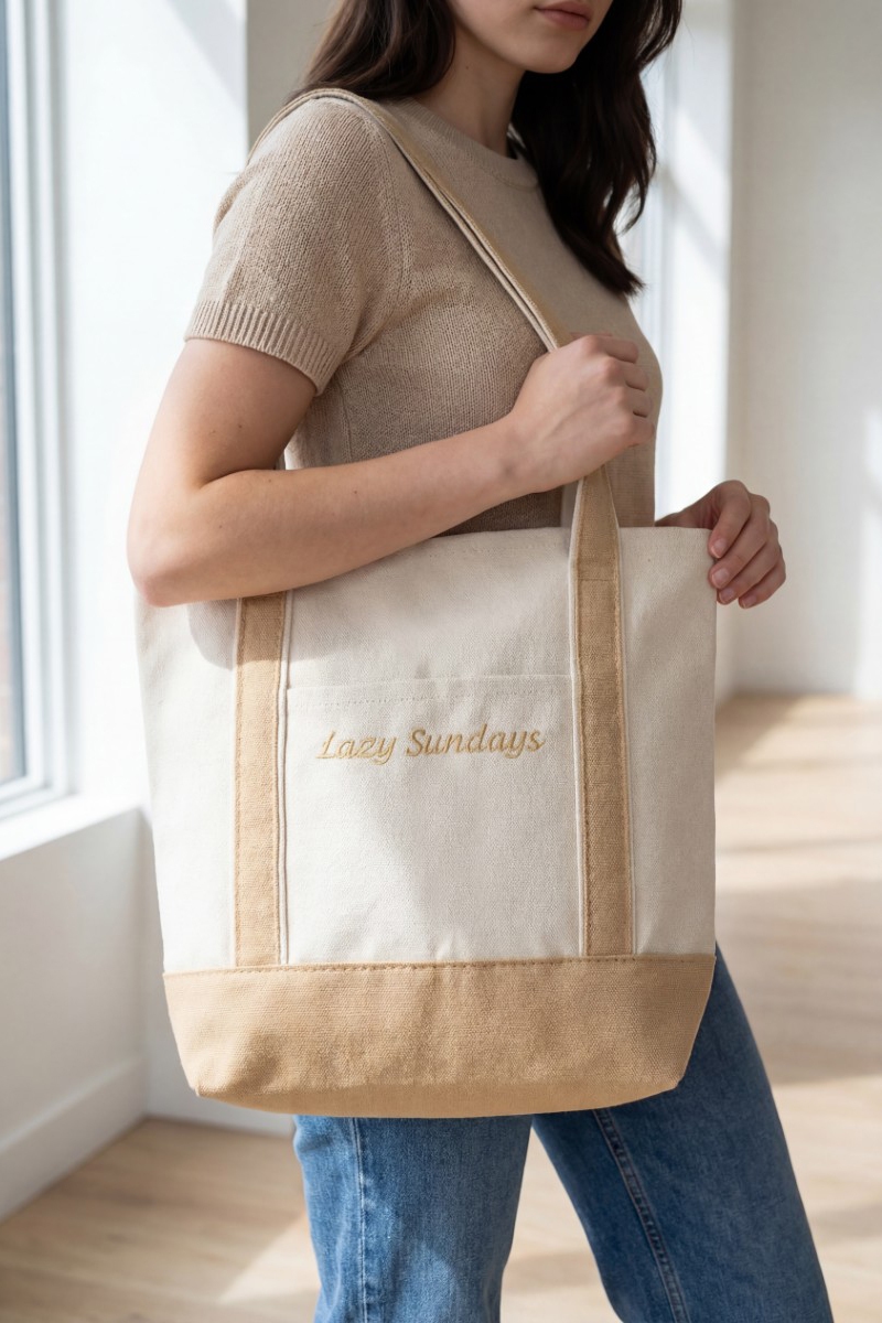 Lazy Sundays Mini Tote Bag