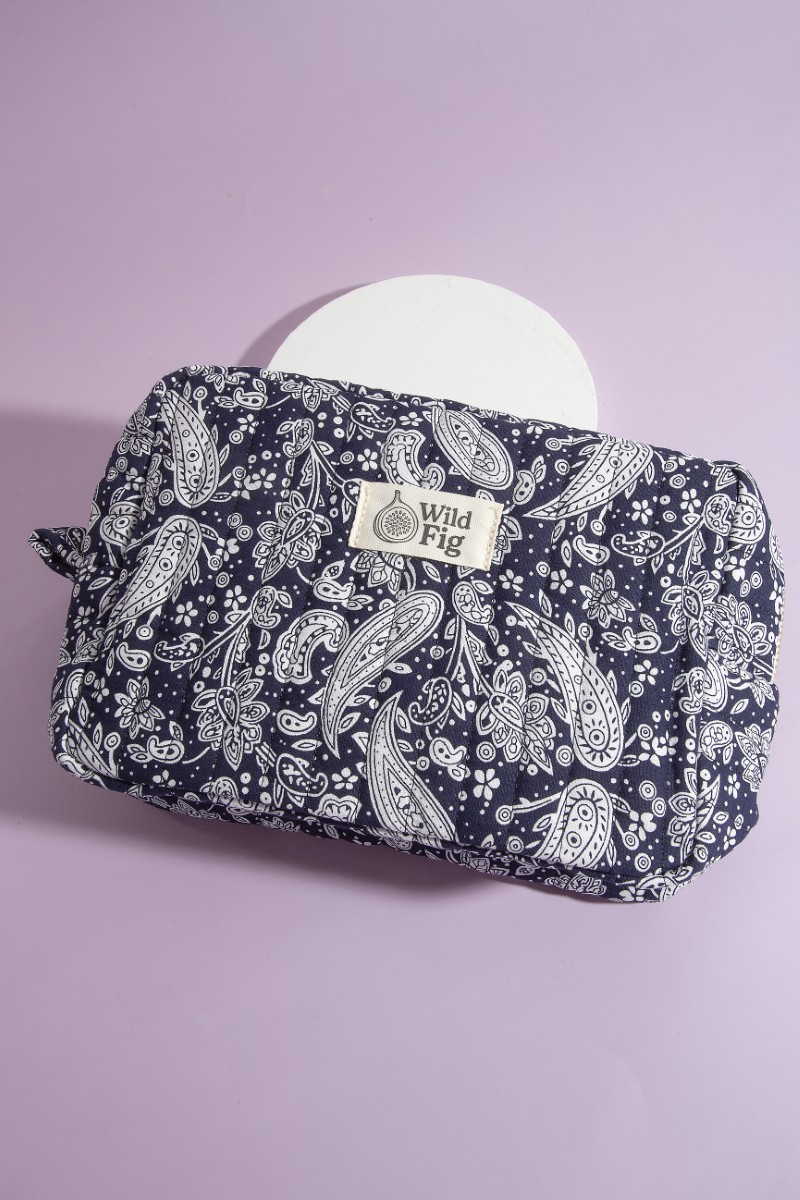 Paisley Pattern Cosmetic Bag