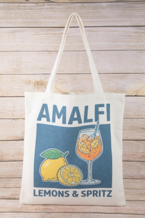 Amalfi Lemons & Spritz Tote Bag