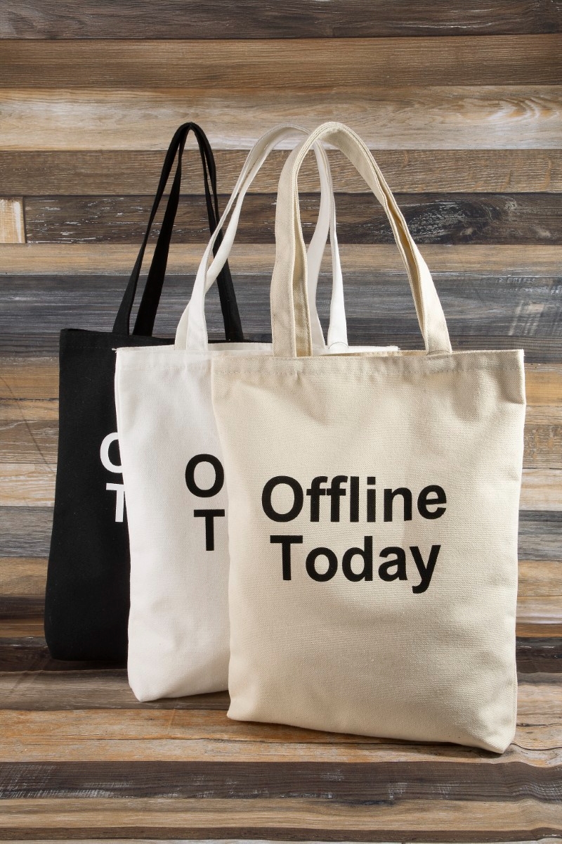 Offline Today Tote Bag