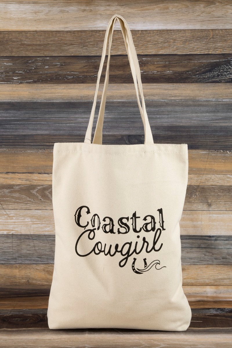Coastal Cowgirl Tote Bag