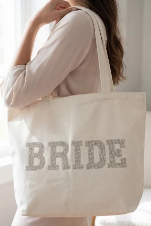 Pave Bride Tote Bag