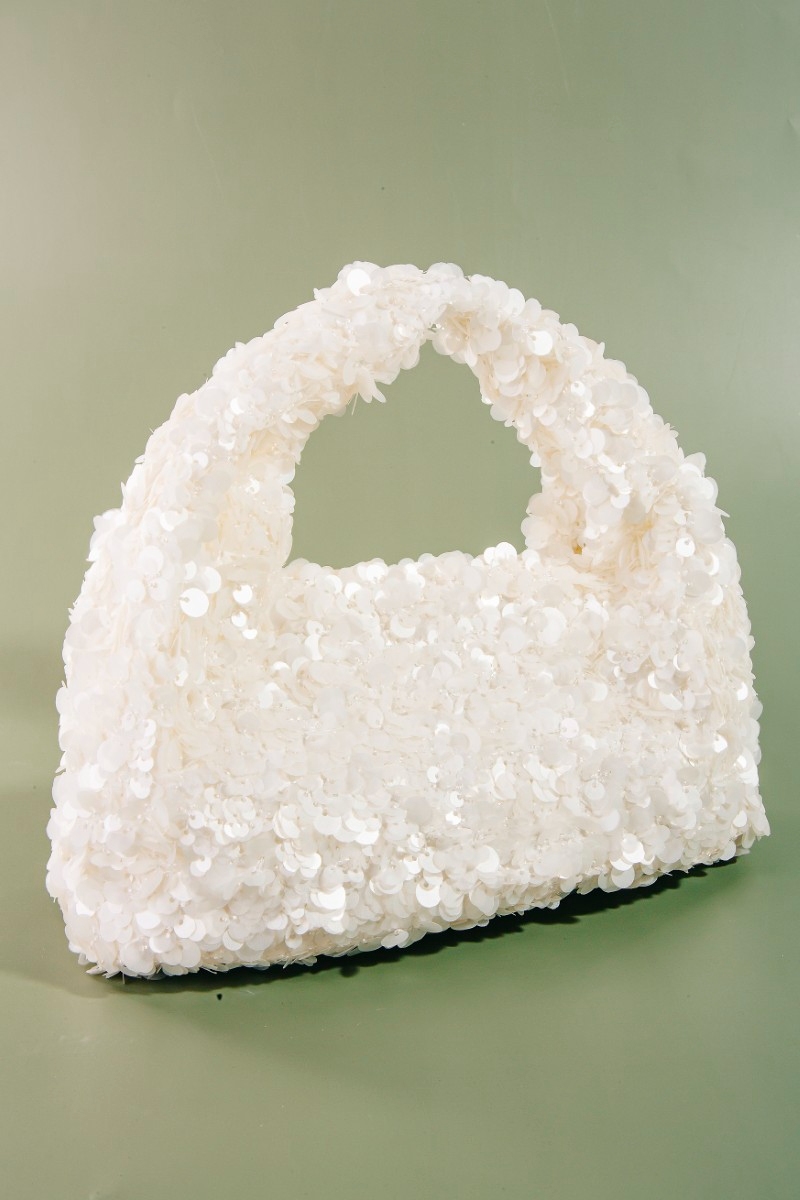 Full Sequin Hand Bag