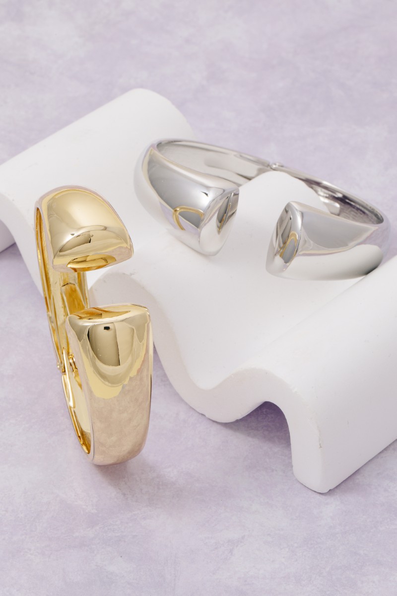 Simple Hinge Cuff Bracelet