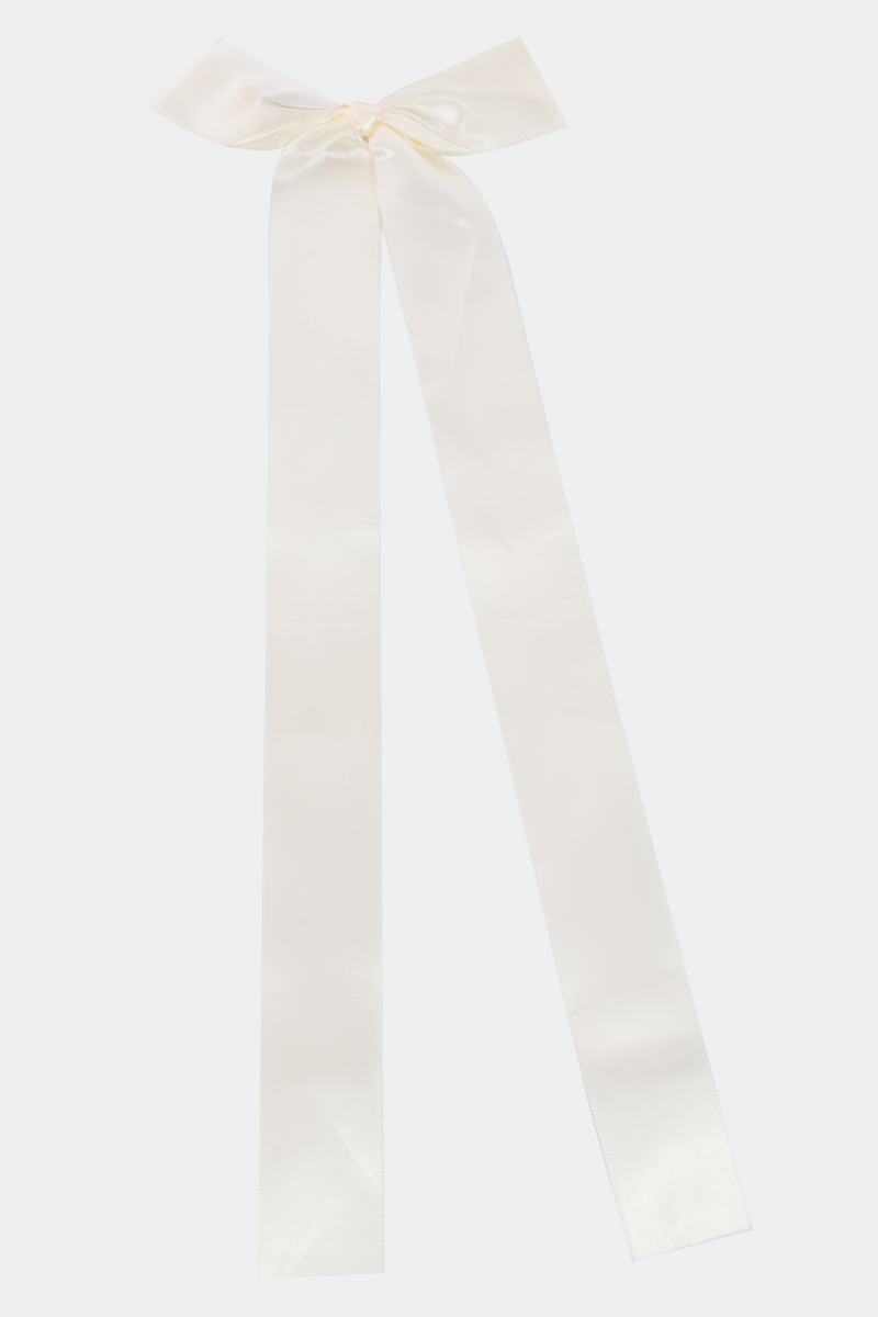 Long Ribbon Bow Tail Hair Clip