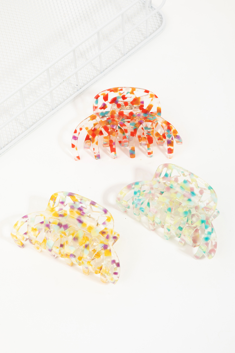 Three Piece Mini Jaw Hair Clips