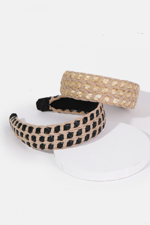 Two Piece Braided Headband