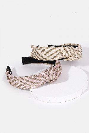 Braided Knot Twist Headband Set