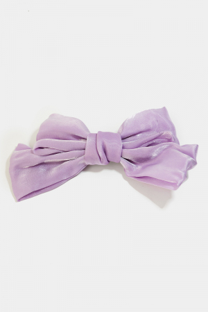 Shiny Ribbon Bow Hair Clip