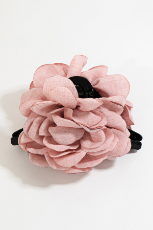 Large Fabric Flower Hair Claw