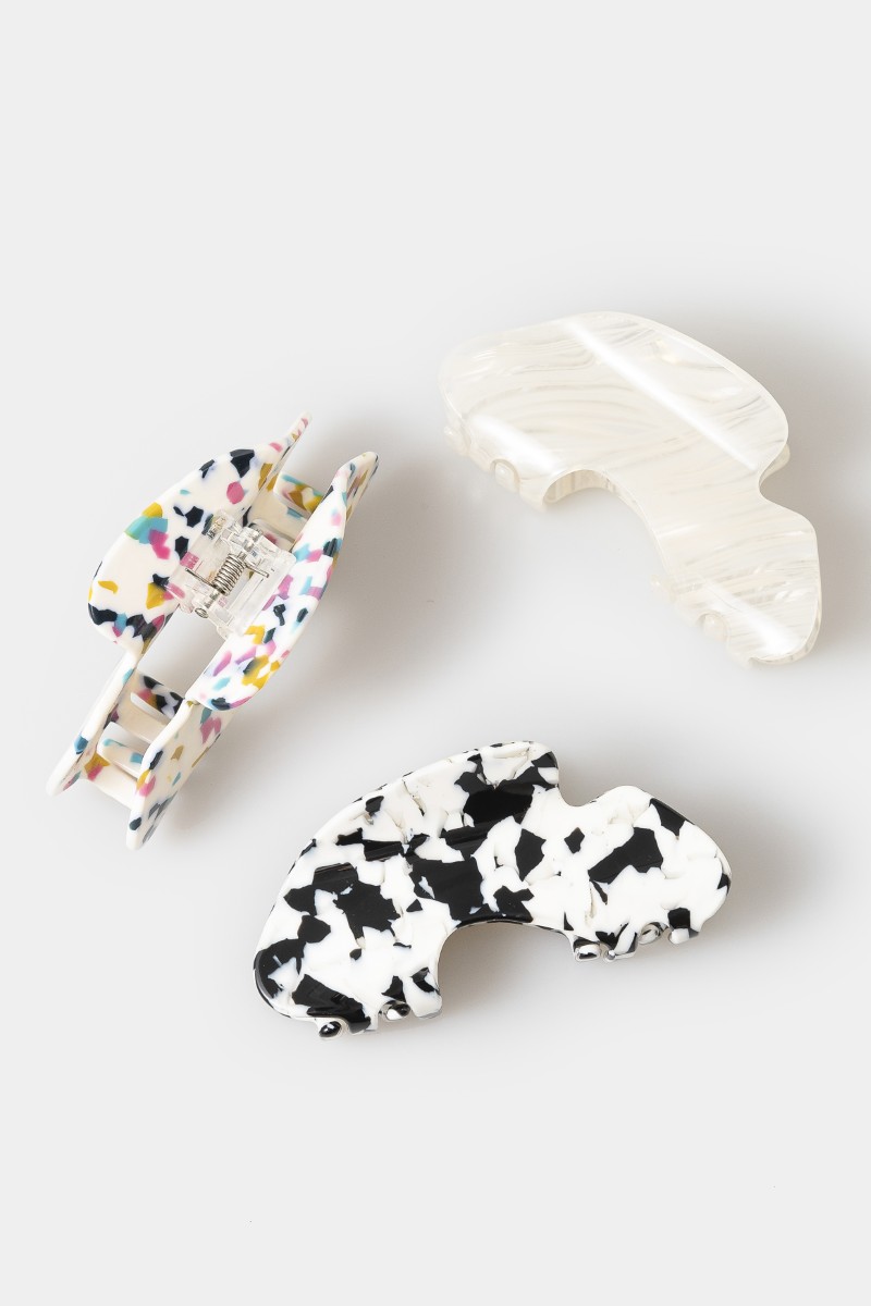 Ornate Assorted Hair Claw Set