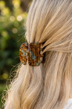 Three Piece Small Acetate Jaw Hair Clip Set
