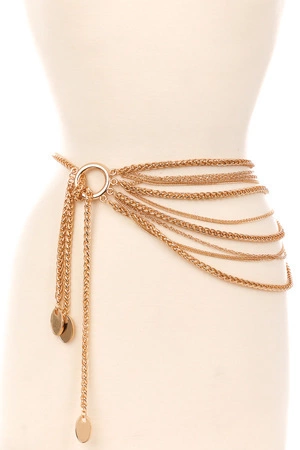 Multi Strand Ring Chain Belt
