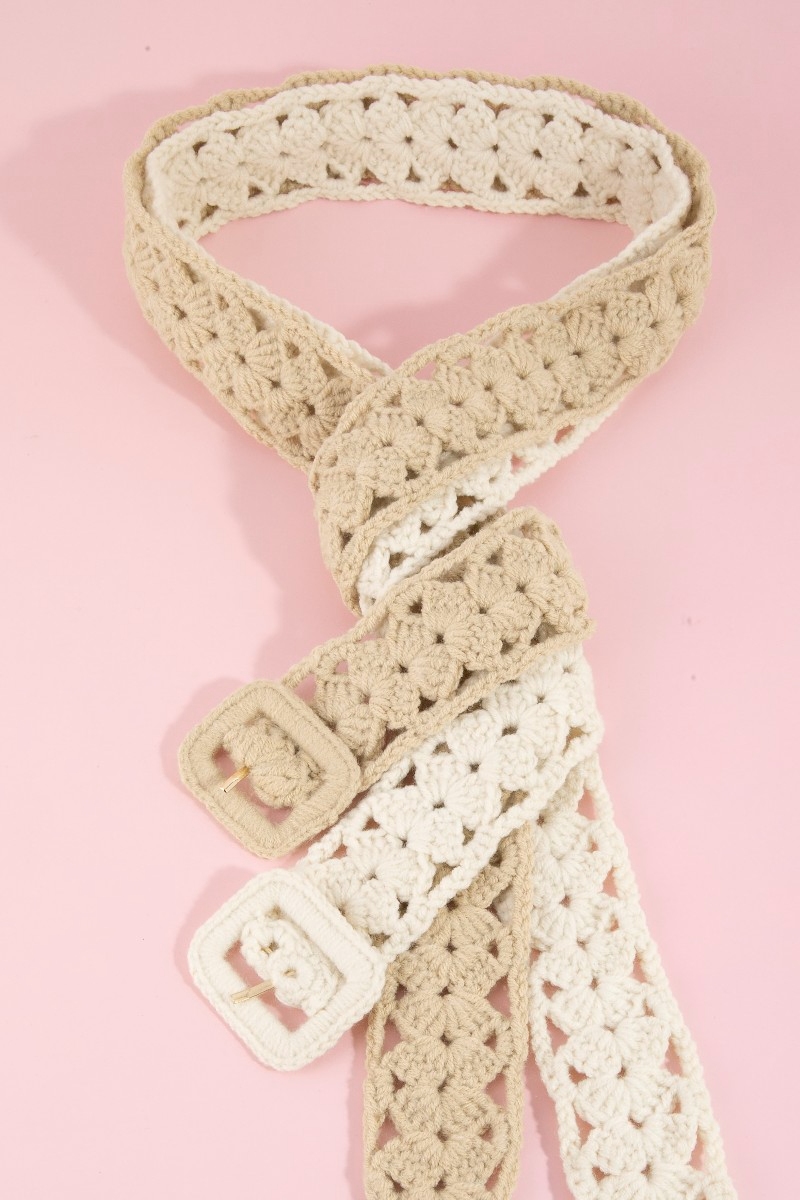 Floral Decor Fashion Belt