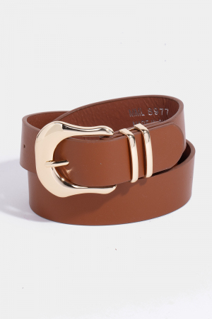 Classic Vegan Leather Belt