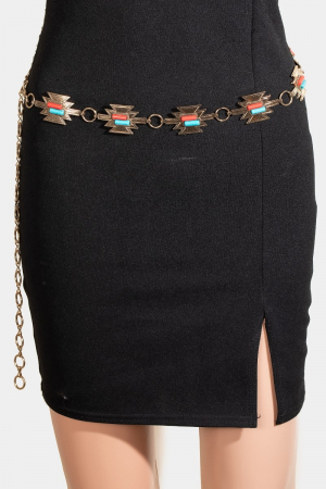 Southwestern Geometric Chain Belt