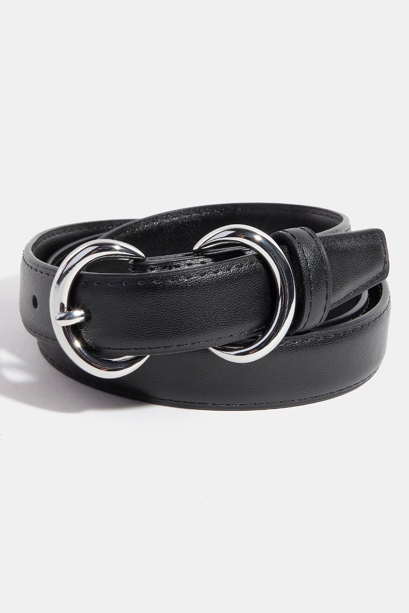 Double Ring Leather Belt