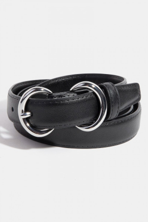 Double Ring Leather Belt