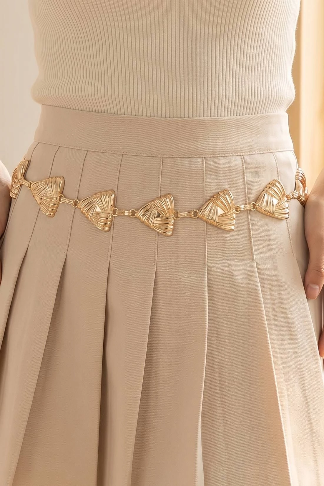Triangle Link Chain Belt