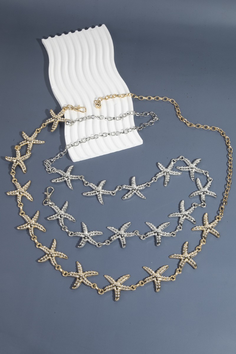 Multi Starfish Link Chain Belt