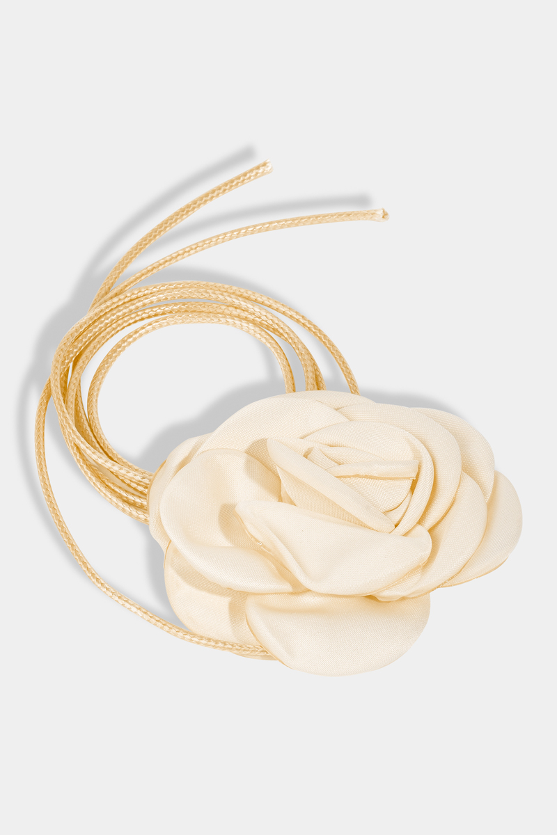 Velvet Flower Choker Necklace