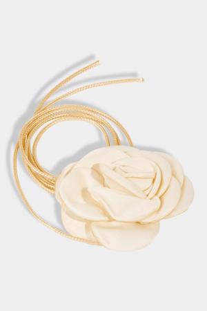 Velvet Flower Choker Necklace