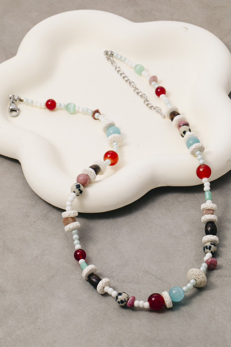 Assorted Colorful Bead Necklace